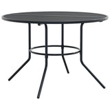 Stackable Garden Chair Set 5 Pcs Anthracite Powder-Coated Steel