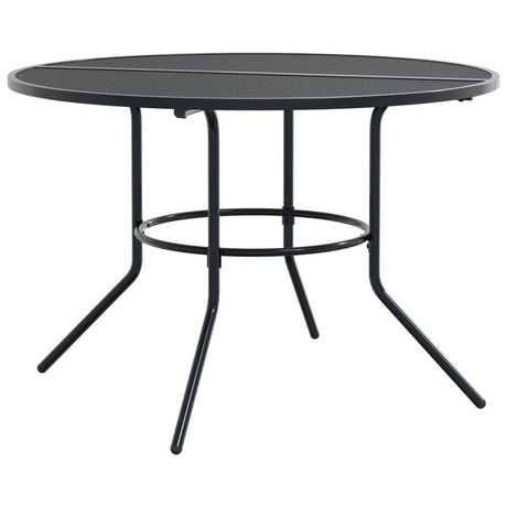 Stackable Garden Chair Set 5 Pcs Anthracite Powder-Coated Steel