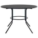 Stackable Garden Chair Set 5 Pcs Anthracite Powder-Coated Steel