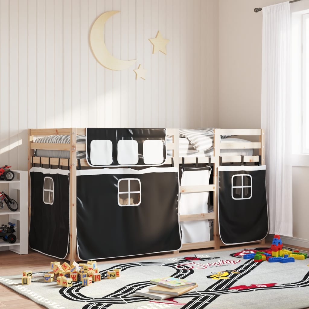 Bunk Bed Without Mattress Solid Wood Pine