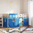 Bunk Bed Without Mattress Solid Wood Pine