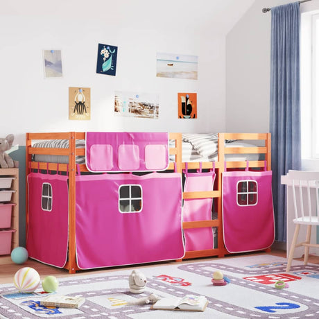 Bunk Bed Without Mattress Solid Wood Pine