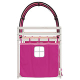 Bunk Bed Without Mattress Pink Solid Wood Pine