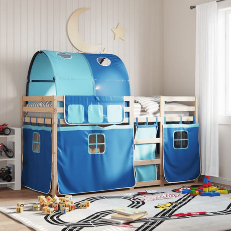 Bunk Bed Without Mattress Pink Solid Wood Pine