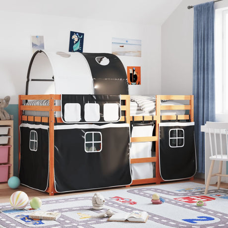 Bunk Bed Without Mattress Pink Solid Wood Pine