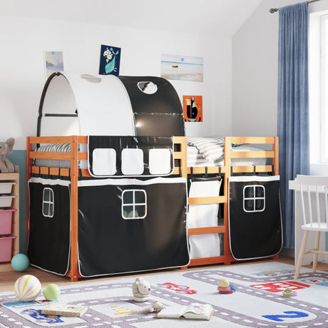 Bunk Bed Without Mattress Pink Solid Wood Pine