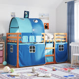 Bunk Bed Without Mattress Pink Solid Wood Pine