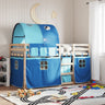 Bunk Bed Without Mattress Solid Wood Pine