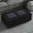 Coffee Table With Led Engineered Wood