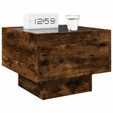 Bedside Table With Infinity Led 40X40X30 Cm