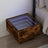 Bedside Table With Infinity Led 40X40X30 Cm