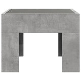 Bedside Table With Infinity Led 40X40X30 Cm