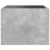 Bedside Table With Infinity Led 40X40X30 Cm