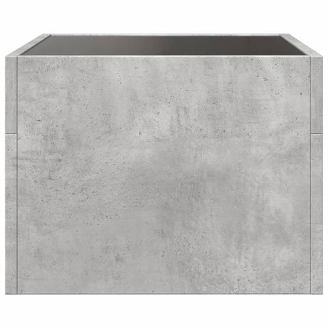Bedside Table With Infinity Led 40X40X30 Cm