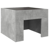 Bedside Table With Infinity Led 40X40X30 Cm
