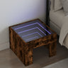 Bedside Table With Infinity Led 40X40X30 Cm