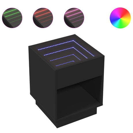 Bedside Table With Infinity Led