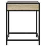 Bedside Table With Infinity Led 40X40X51 Cm