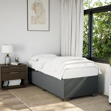 Bed Frame Without Mattress Single Fabric