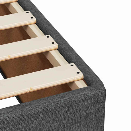 Bed Frame Without Mattress  Double Fabric