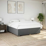 Bed Frame Without Mattress  Double Fabric
