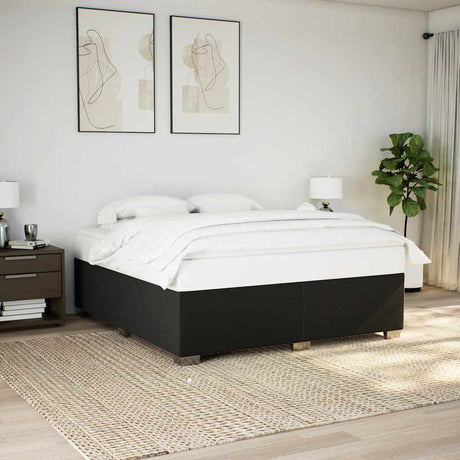 Bed Frame Without Mattress  Double Fabric