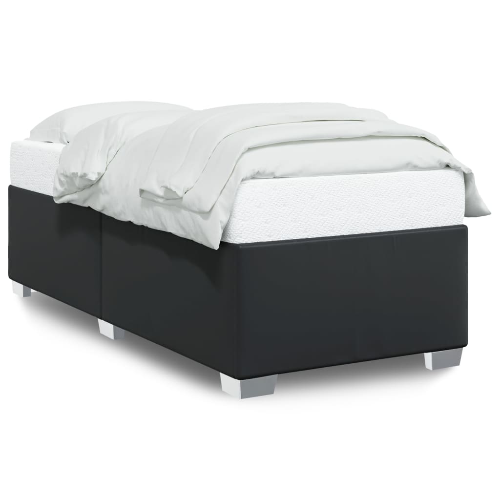 Bed Frame Without Mattress Single Faux Leather