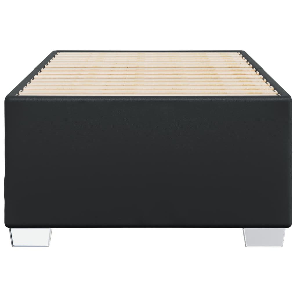 Bed Frame Without Mattress Single Faux Leather