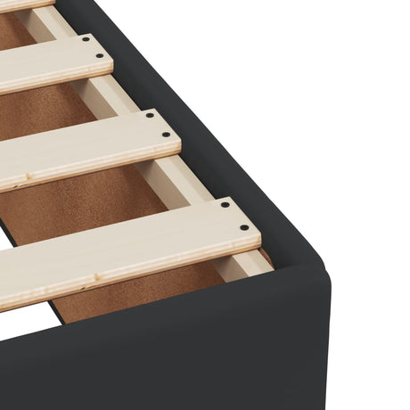 Bed Frame Without Mattress Single Faux Leather
