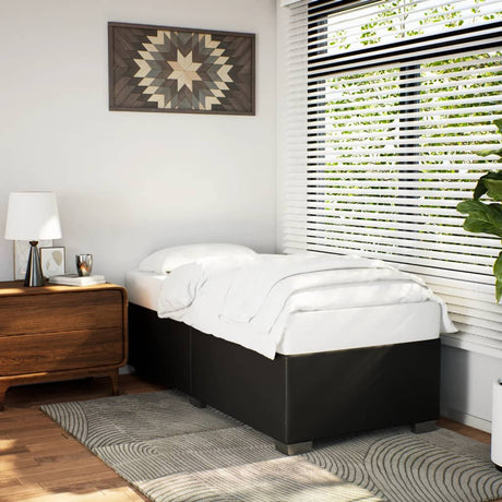 Bed Frame Without Mattress Single Faux Leather