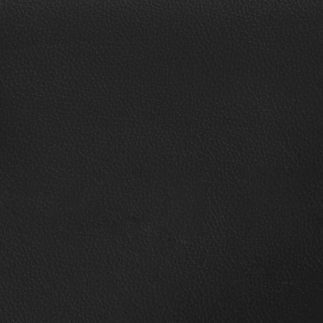 Bed Frame Without Mattress Black Single Faux Leather