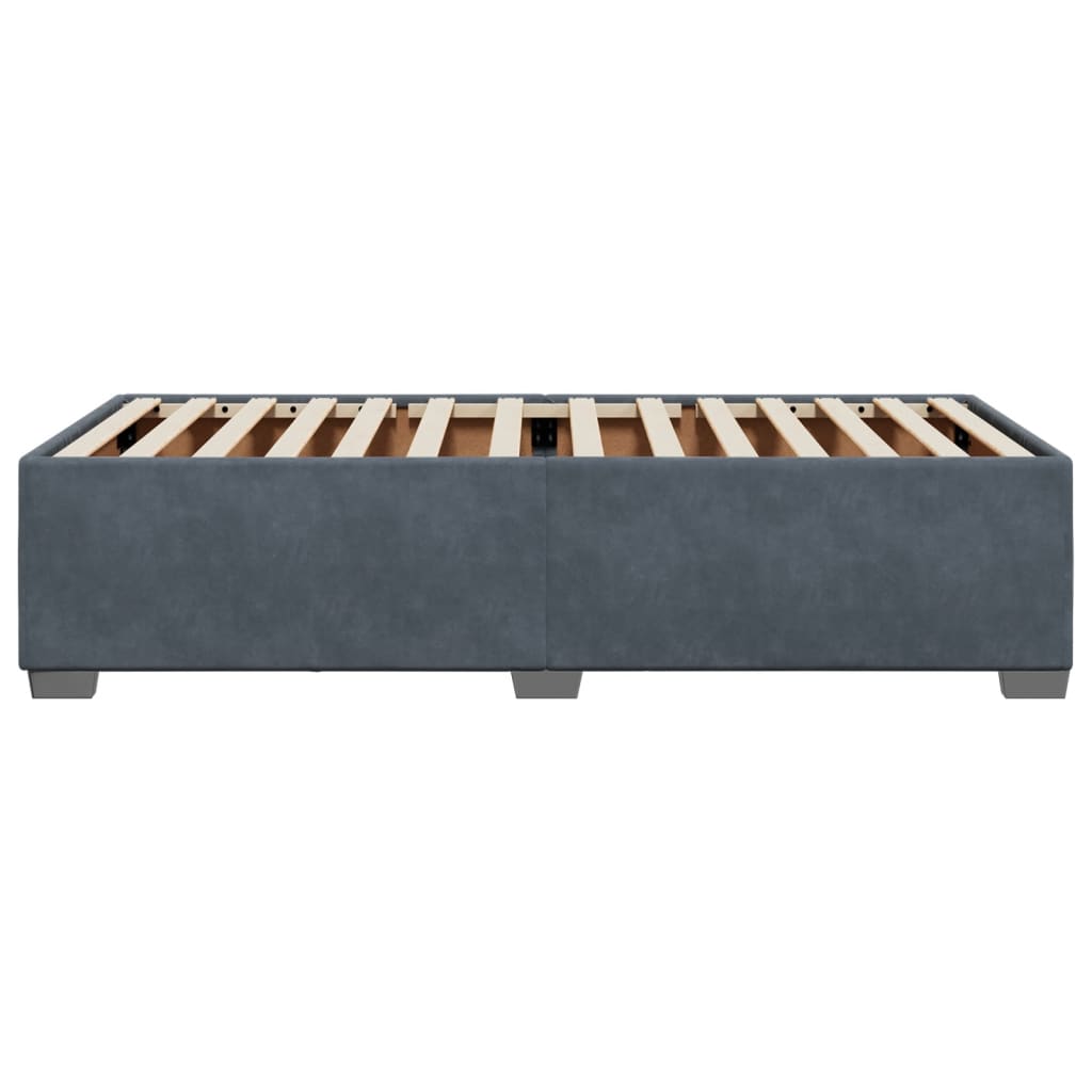 Bed Frame Without Mattress Single Velvet
