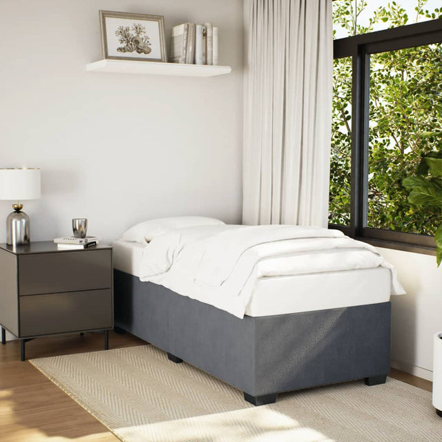 Bed Frame Without Mattress Single Velvet