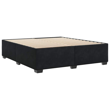 Bed Frame Without Mattress  Super King Velvet