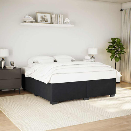 Bed Frame Without Mattress  Super King Velvet