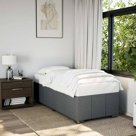 Bed Frame Without Mattress Single Fabric