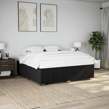 Bed Frame Without Mattress Super King Fabric