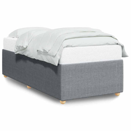 Bed Frame Without Mattress Single Fabric