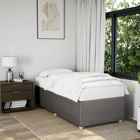 Bed Frame Without Mattress Single Fabric