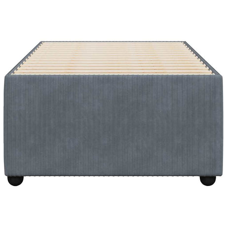 Bed Frame Without Mattress Velvet