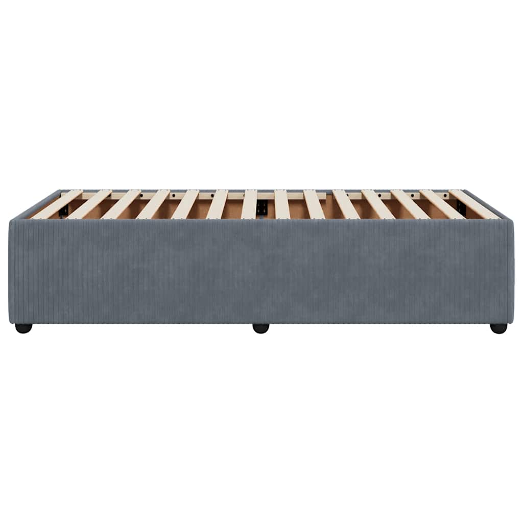 Bed Frame Without Mattress Velvet