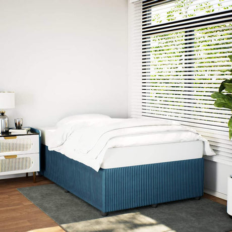 Bed Frame Without Mattress Velvet