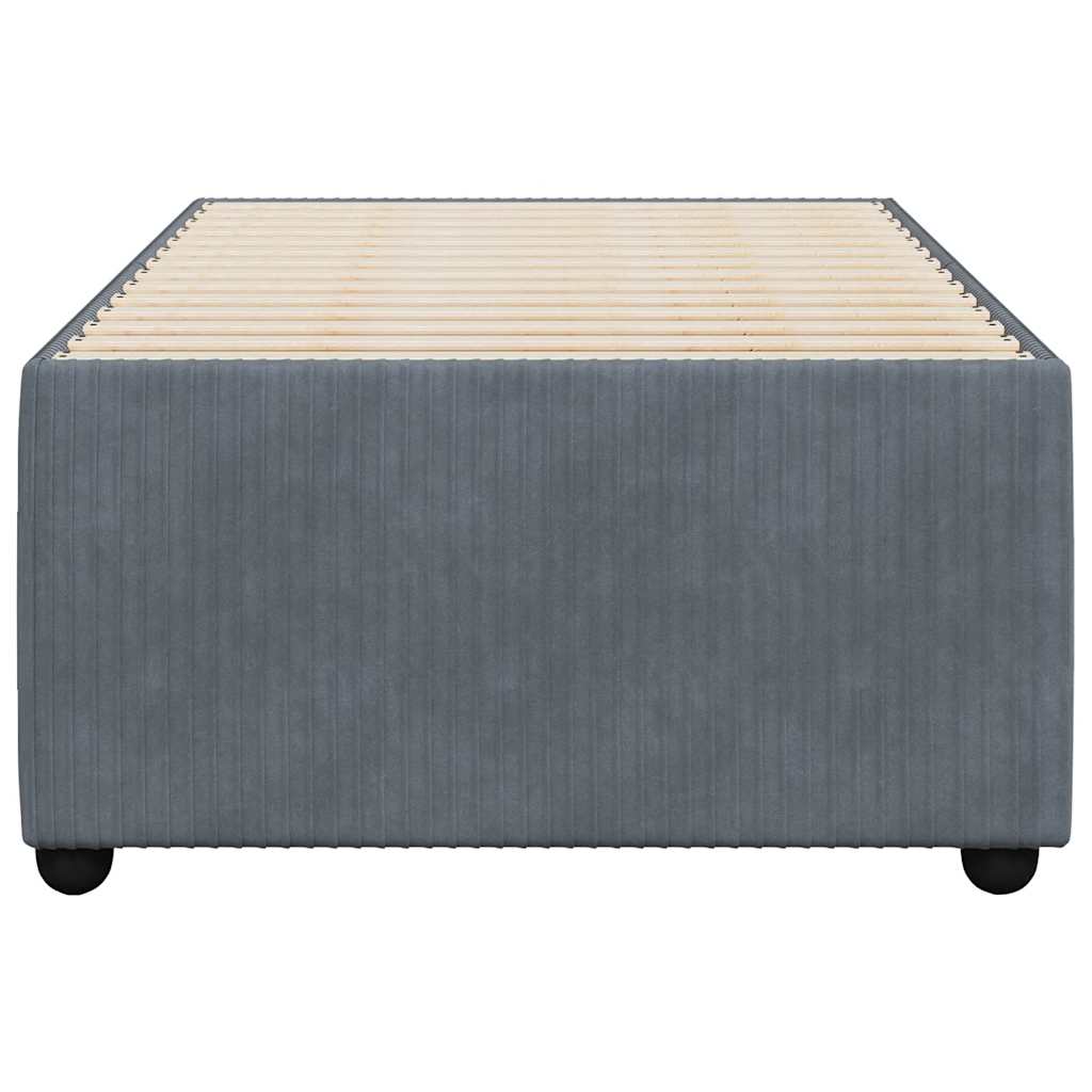 Bed Frame Without Mattress Velvet