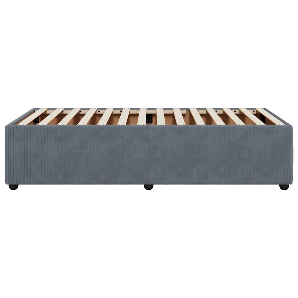 Bed Frame Without Mattress Velvet
