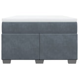 Box Spring Bed With Mattress Velvet