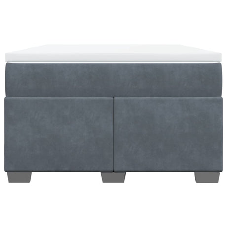 Box Spring Bed With Mattress Velvet