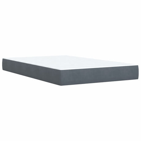 Box Spring Bed With Mattress Velvet