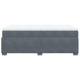 Box Spring Bed With Mattress Velvet