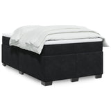 Box Spring Bed With Mattress Velvet