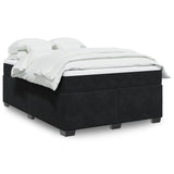 Box Spring Bed With Mattress Velvet